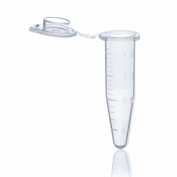 Reaction tubes with attached lid, PP, BIO-CERT® PCR QUALITY