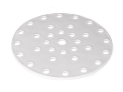 Perforated plates for desiccator