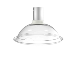 Dome Bonnet for Source Suction Ø 350 mm, PETG
