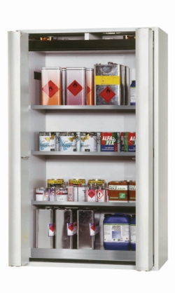 Saftey cabinet S-PHOENIX-90 FDAS 1196 x 616 x 1968 mm (WxDxH), 3 shelves, 1 perforated insert, 1 bottom collecting sump