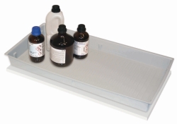 Tray shelf 33 l PP, grey