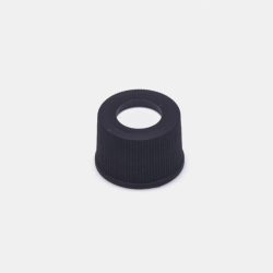 Caps + septa, silicone/PTFE without hole, for N9 vials, pack of 100