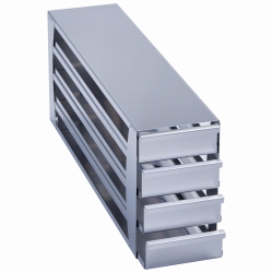 Racks mit Schubladen für Ultratiefkühlschränke CryoCube<sup>®</sup> F440/F570/F740 (5-Fächer Modelle), Edelstahl