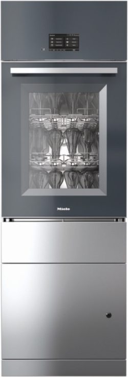 SlimLine Laborspüler mit Elektrobeheizung Heißlufttrocknung Ablaufpumpe, Kondensator, Enthärtung PLW 7111 [S-1012]