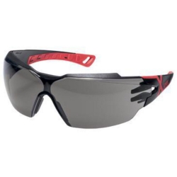 Infrared safety spectacles pheos cx2 IR-ex 9198 anti-fog inside, scratch-resistant outside and robust against sparks, infrared/