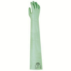 Protective gloves RUBIFLEX S NB60S size 10, fully coated with nitrile rubber (NBR), pair