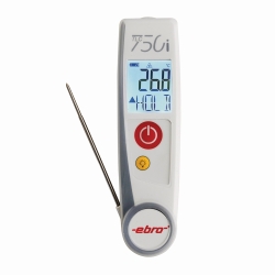 Kombi Infrarot- und Einstichthermometer TLC 750i-V2, mit Schutzhülle