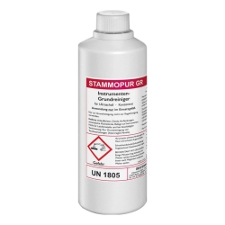 STAMMOPUR GR, 1 L, UN 1805, cleaning agent liquid, corrosive, n.o.s., 8, III, (E), product may not be exported to Switzerland