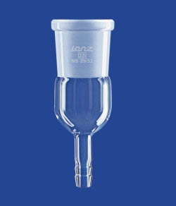 Adapters with NS socket, DURAN<sup>®</sup> tubing, straight