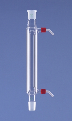 Kühler nach Davies, DURAN<sup>®</sup>-Rohr, mit Kunststoff-Oliven