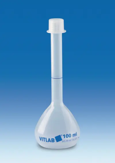 Vitlab Pinzette Aus Polyoxymethylen – Stumpf, Elastisch, Gelb, 250 Mm Länge, 25 Stück