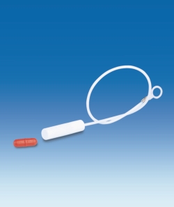 Magnetic stirring bar retrievers, flexible