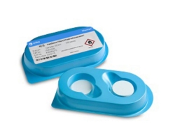 Membranfilter ME 25/31, 50 mm schwarz, ME, 0,45 µm, 3,1 mm Gitter weiß, VE=100