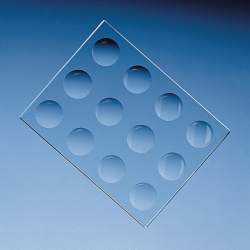 Färbeplatten, Natron-Kalk-Glas