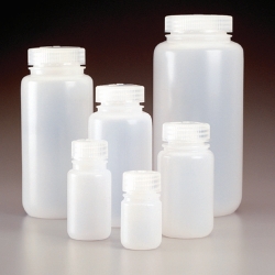 Weithalsflaschen Nalgene™ Economy, PE-HD, mit Schraubverschluss PP