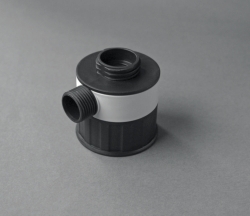 Valve block 2 and 10 ml without valves and gaskets for Seripettor®