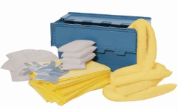 Mobile box with special sorbents 6 pillows, 3 snakes, 20 mats