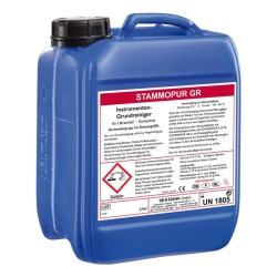 STAMMOPUR GR, 5 L, UN 1805, cleaning agent liquid, corrosive, n.o.s., 8, III, (E), product may not be exported to Switzerland