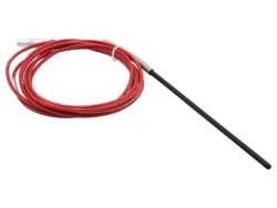 Pt100 external probe 200x6mm stainless steel/ PTFE coated, -75...+250°C, 3m connection cable