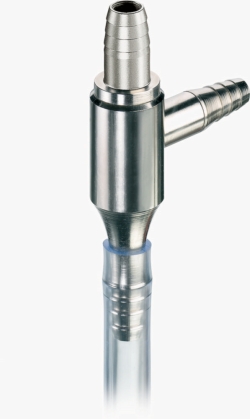 Wasserstrahlpumpe, Rückschlagventil für Schlauchanschluss