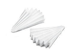 Folded filter 34/N, 125 mm technical, pack of 100