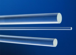 Glasst&auml;be aus Borosilicatglas 3.3 Enden geschnitten L=100 mm
