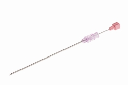 Spinal needles 18 G x 3 &frac12;" with Quincke thread, pink, sterile 1,2x90 mm, pack of 25