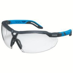 Safety glasses i-5 9183 colour: anthracite/blue, PC disk: colourless