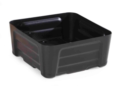 Small container tray 20 l PE, 400x400x180mm