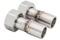 Adapters M30x1.5 female to tube pack of 2