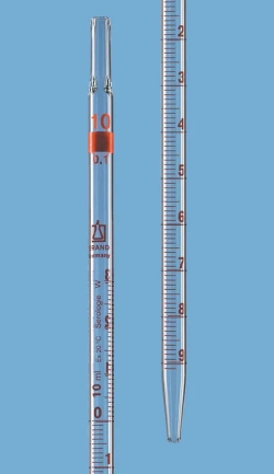 Graduated pipettes, serological, AR-GLAS<sup>&reg;</sup>, total delivery
