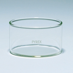 Kristallisierschale, flacher Boden, Pyrex<sup>®</sup>