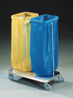 Collector for washing sacks and trash sacks SWA-1 sainless steel