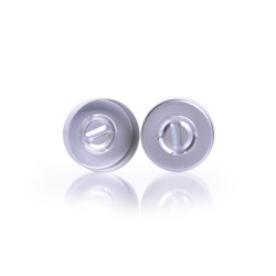 20 mm Aluminium-Kappen für Headspace Vials,ohne Septa Mittel-Abriß, VE=1000