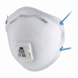 Atemschutzmasken Komfort-Programm Serie 8300, Formmasken