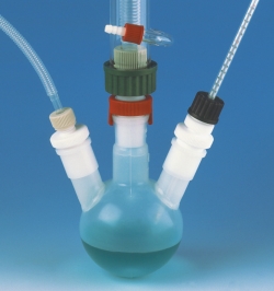 PFA-ruond flask 100 ml mn NS 29, sn 1 x NS 14