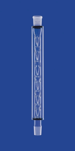 Kolonnen nach Vigreux, mit aufgeschobenem Glasmantel, DURAN<sup>®</sup>-Rohr