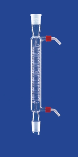 Schlangenkühler, DURAN<sup>®</sup>-Rohr, mit PP-Oliven