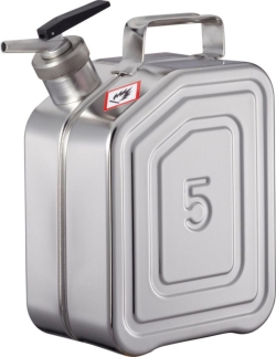 Sicherheitskanister für Lösemittel, mit selbstschließendem Feindosierer 1 ½"