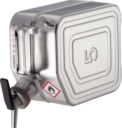 Sicherheitskanister für Lösemittel, mit selbstschließendem Zapfhahn 1 ½"