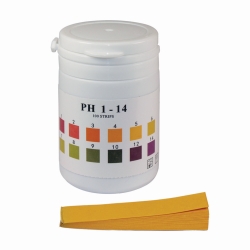 Universal indicator paper, strips