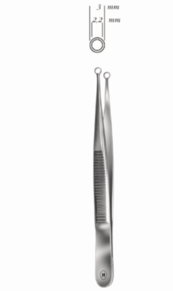 Pinzetten, Ø 3 mm