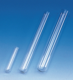 Test tubes, soda-lime glass