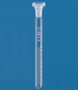 Test tubes, boro 3.3, with PP stopper