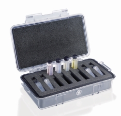 Küvetten für Absorptionsmessungen, UV-Bereich, mit Stutzen