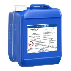 TICKOPUR R 36, 10 l special cleaner, tenside-free, no dan. goods
