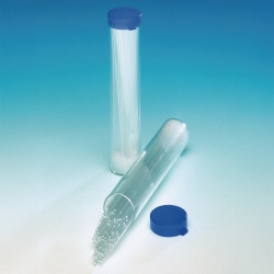 Schmelzpunktbestimmungs-Röhrchen, Kalk-Natron-Glas, einseitig geschlossen