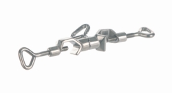 Drehbare Doppelmuffe, 18/10-Stahl, Winkel 0° bis 360°