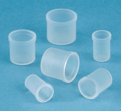 Sealing caps for test tubes, versilic silicone