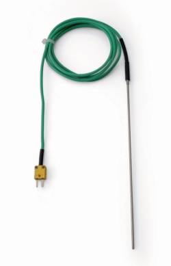 Mineral-insulated thermocouple NiCri-Ni type K,-200...+800°C, acc.to DIN EN 60584, cl.1